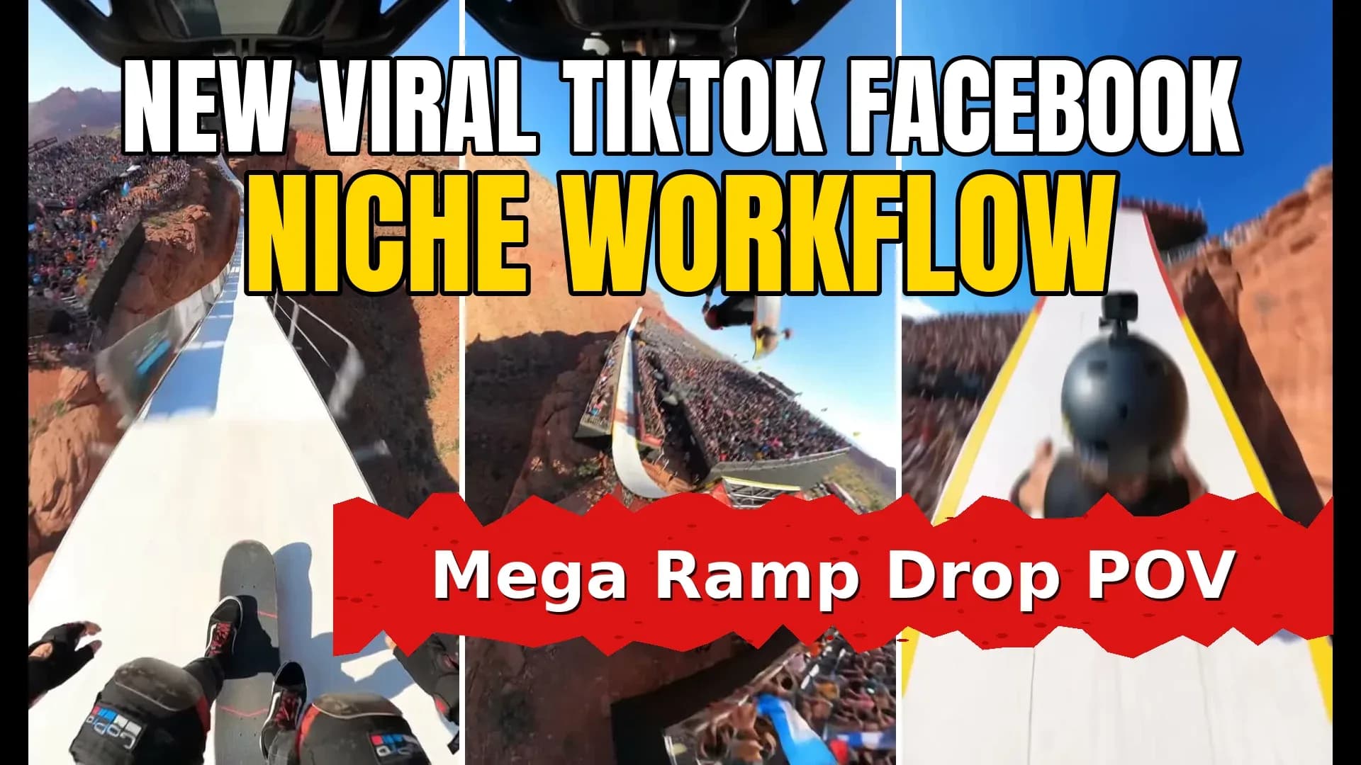 Mega Ramp Drop POV — 1-Phase Formula for 10 Realistic 30-Second Seedance 2.5 Videos | Editable AI Prompt