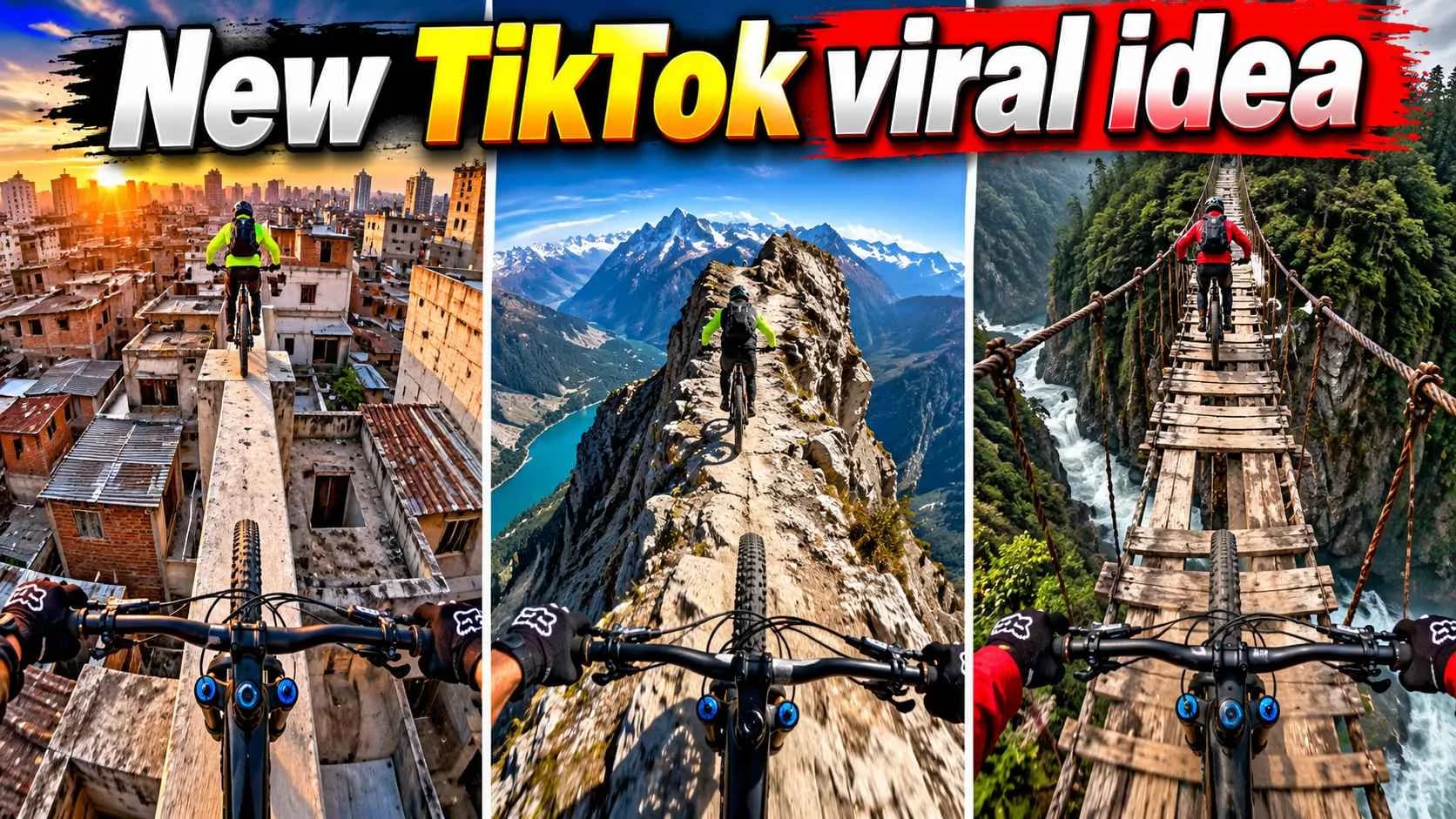 POV Extreme Cycling on the World’s Most Dangerous Paths
