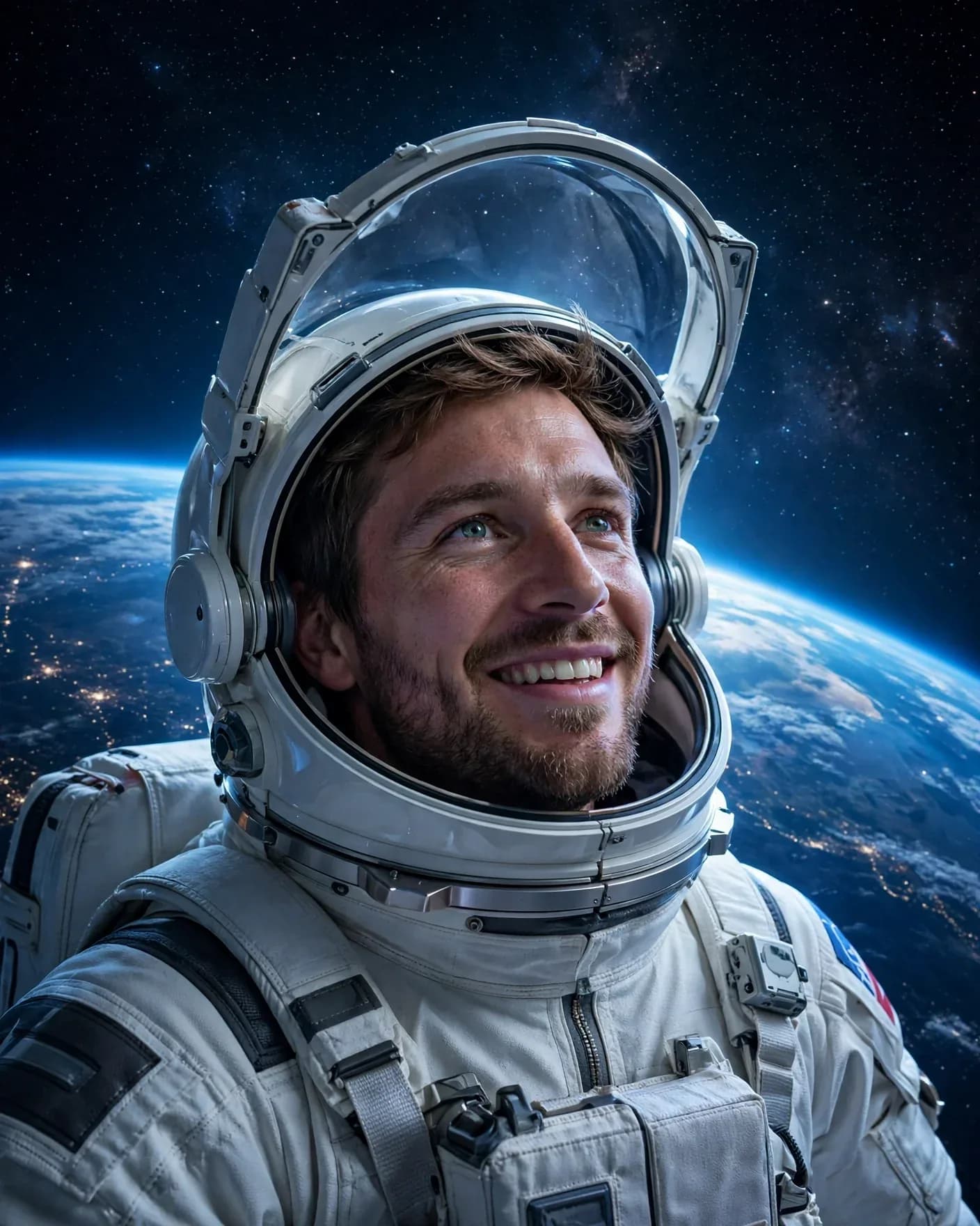 Astronaut in Space — Put Yourself Among the Stars | Editable AI Prompt