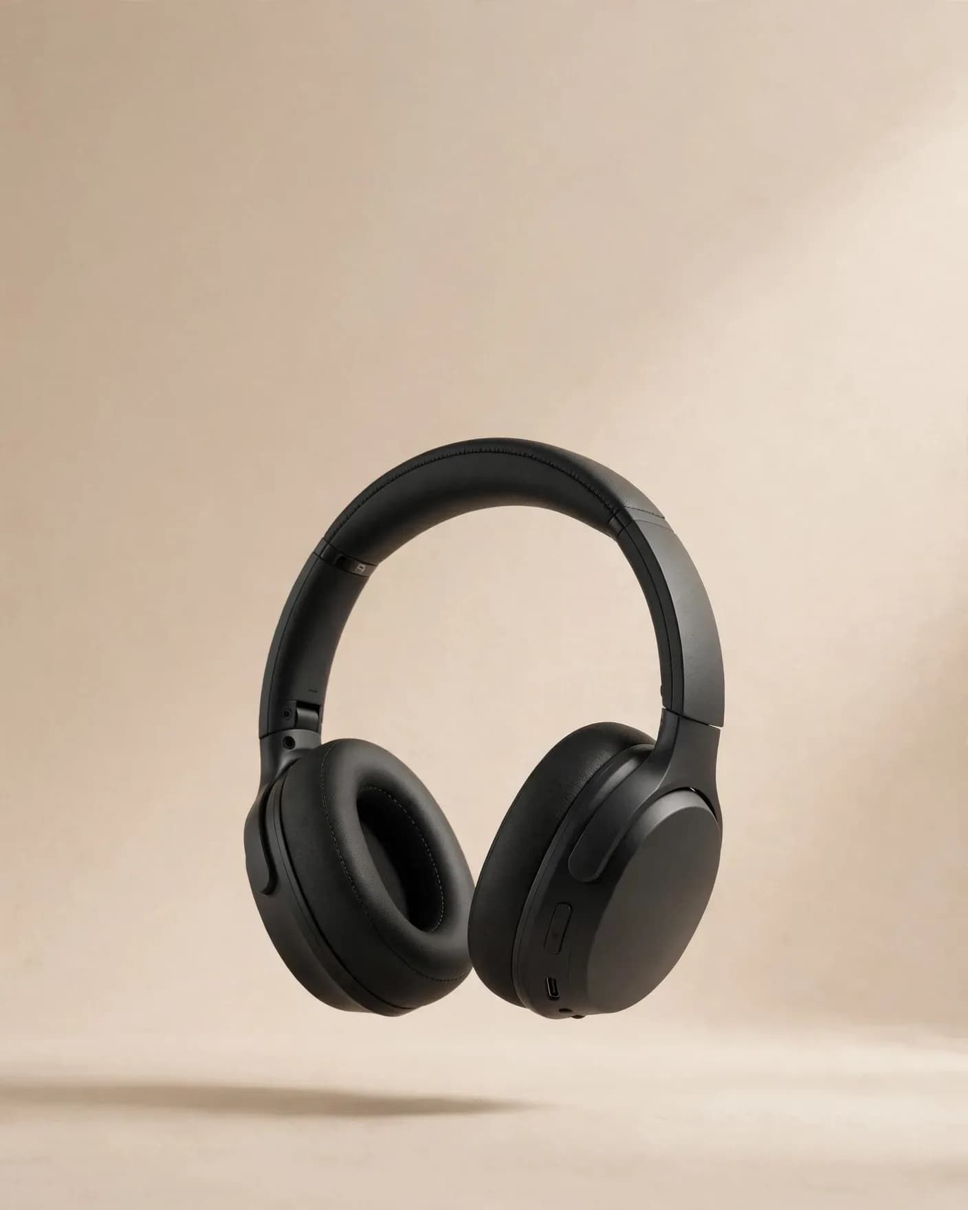 Hear Japan Wireless Headphones Minimal Campaign — Premium Electronics Brand Poster | Editable AI Prompt