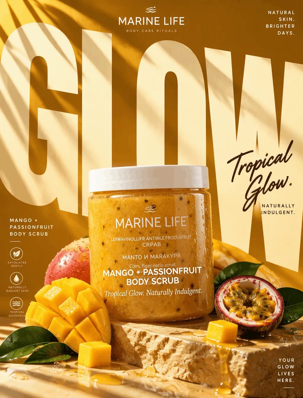 Bold Typography Product Campaign Key Visual AI Prompt