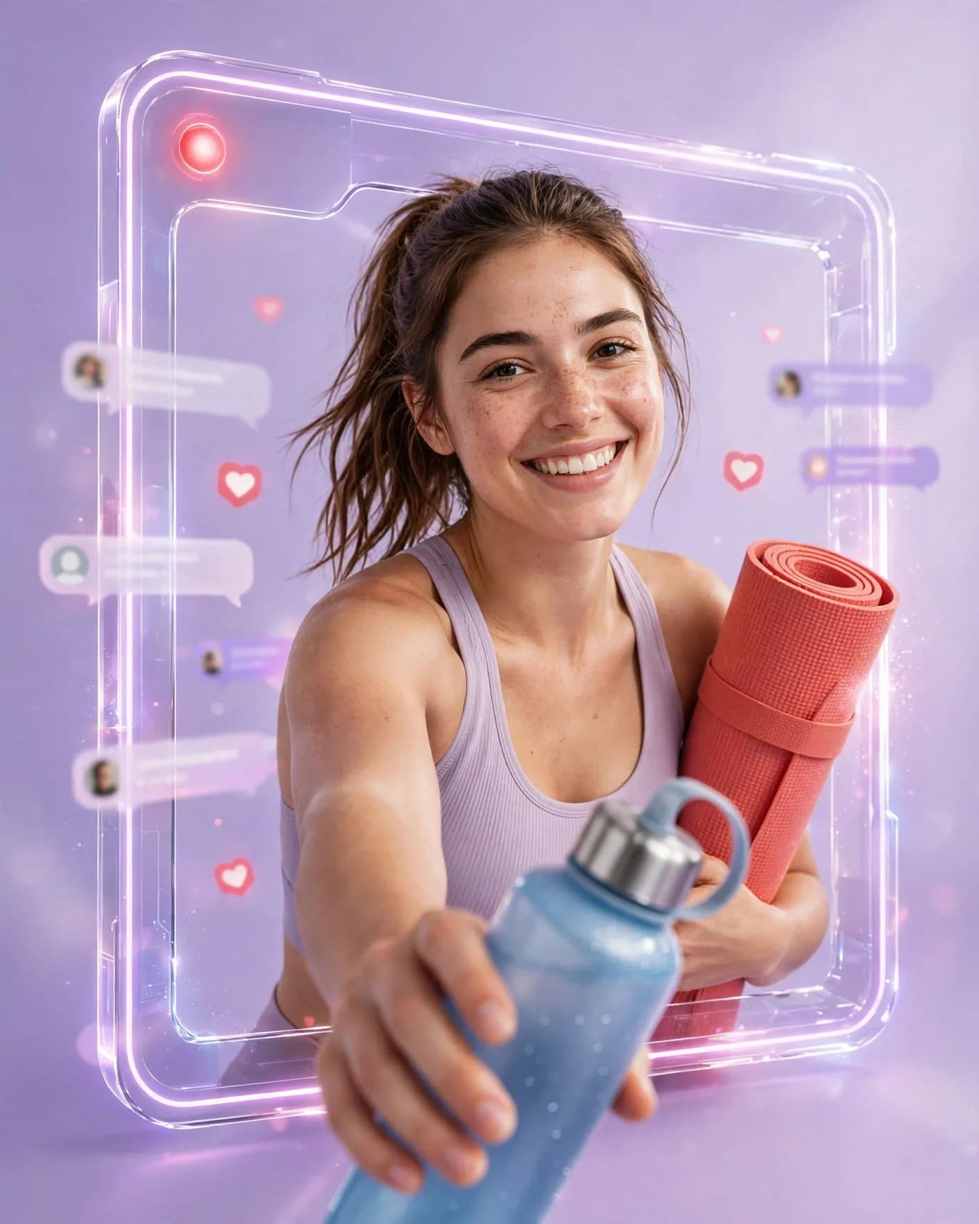 Wellness Brand Livestream Poster Prompt
