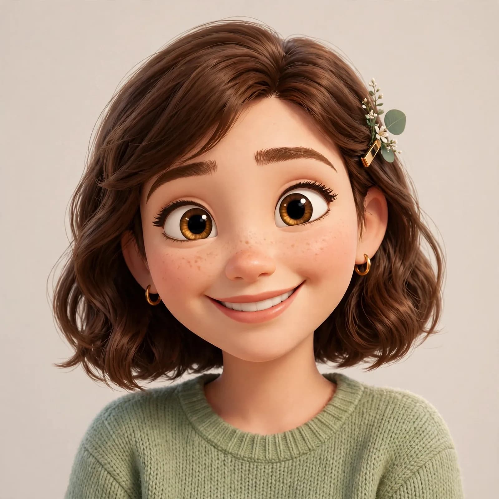 Pixar-Style 3D Avatar Prompt — Cute Animated Portrait