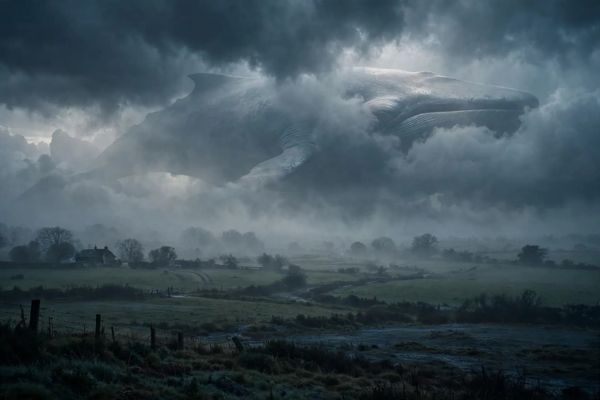 Hidden Whale Storm Photo Prompt — Eerie Cinematic Concept