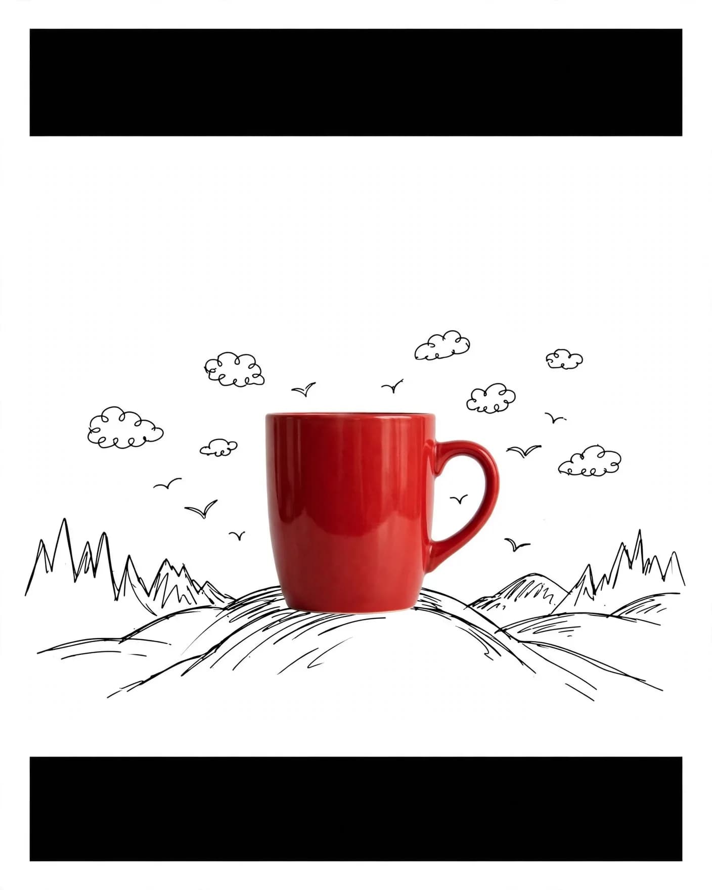 Doodle-Object Creative Ad Template Prompt