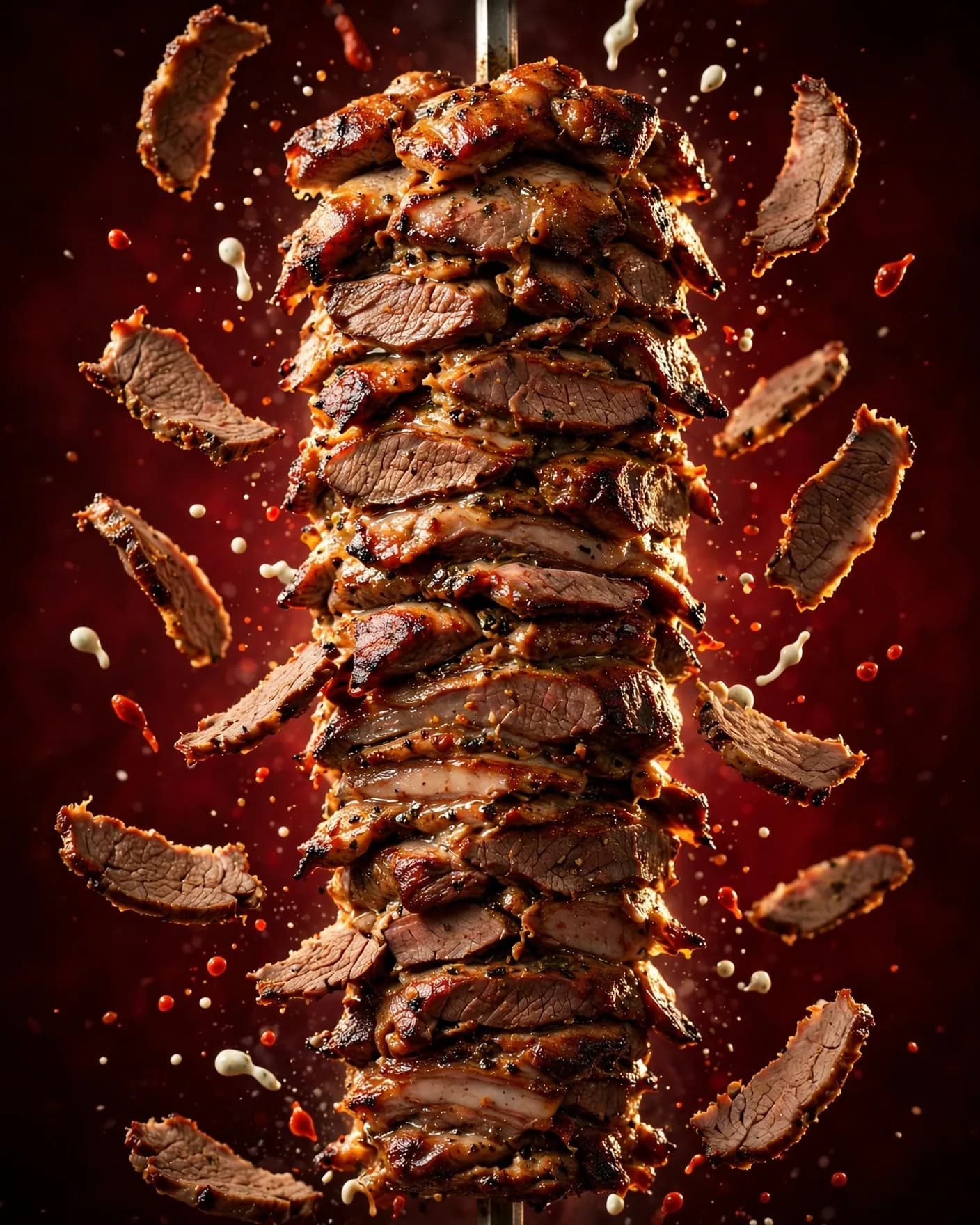 Doner Kebab Food Photography Prompt Set