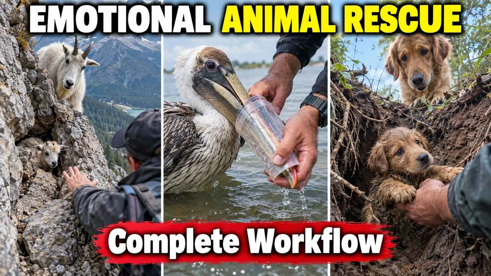 Complete Workflow for Realistic 30-Second AI Rescue Videos