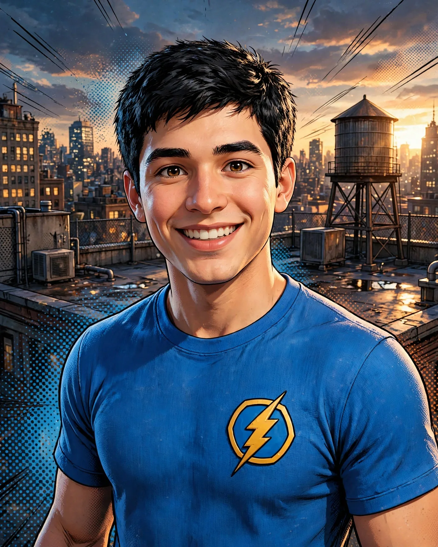 Turn Your Photo Into a Superhero Comic 3D Character | Editable AI Prompt