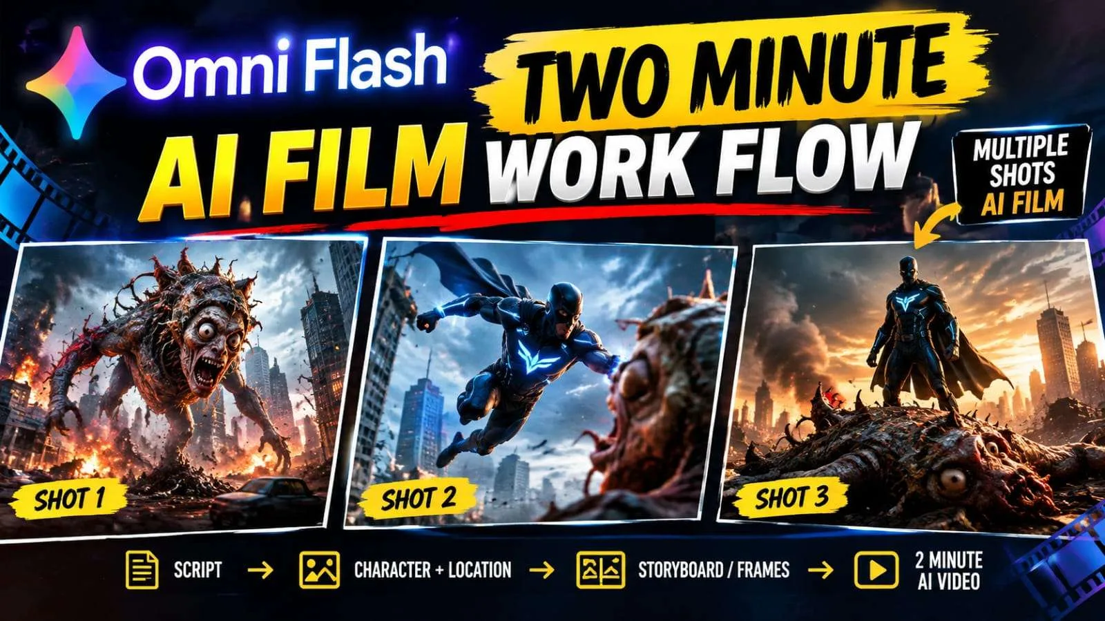 2-MINUTE AI ACTION FILM WORKFLOW FOR EXPERIENCE