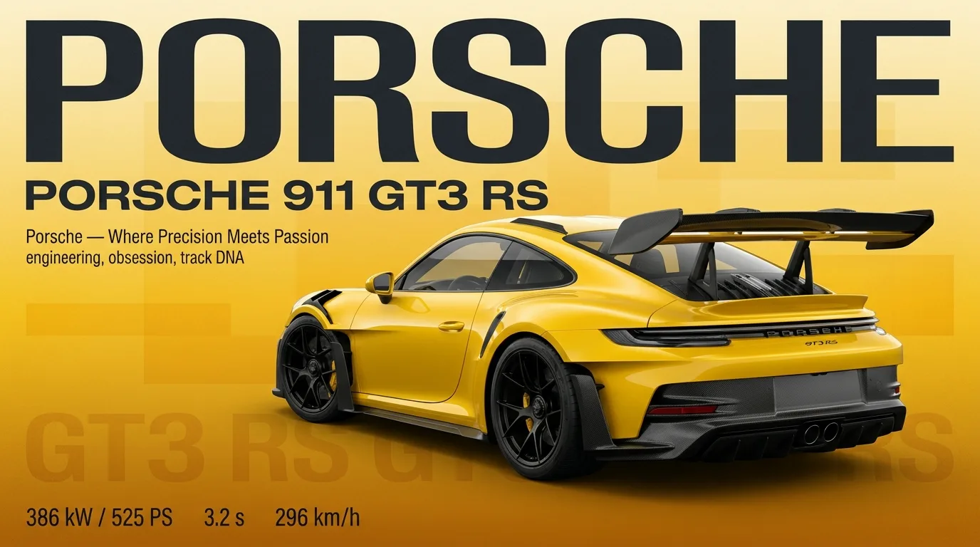Premium Automotive Performance Poster