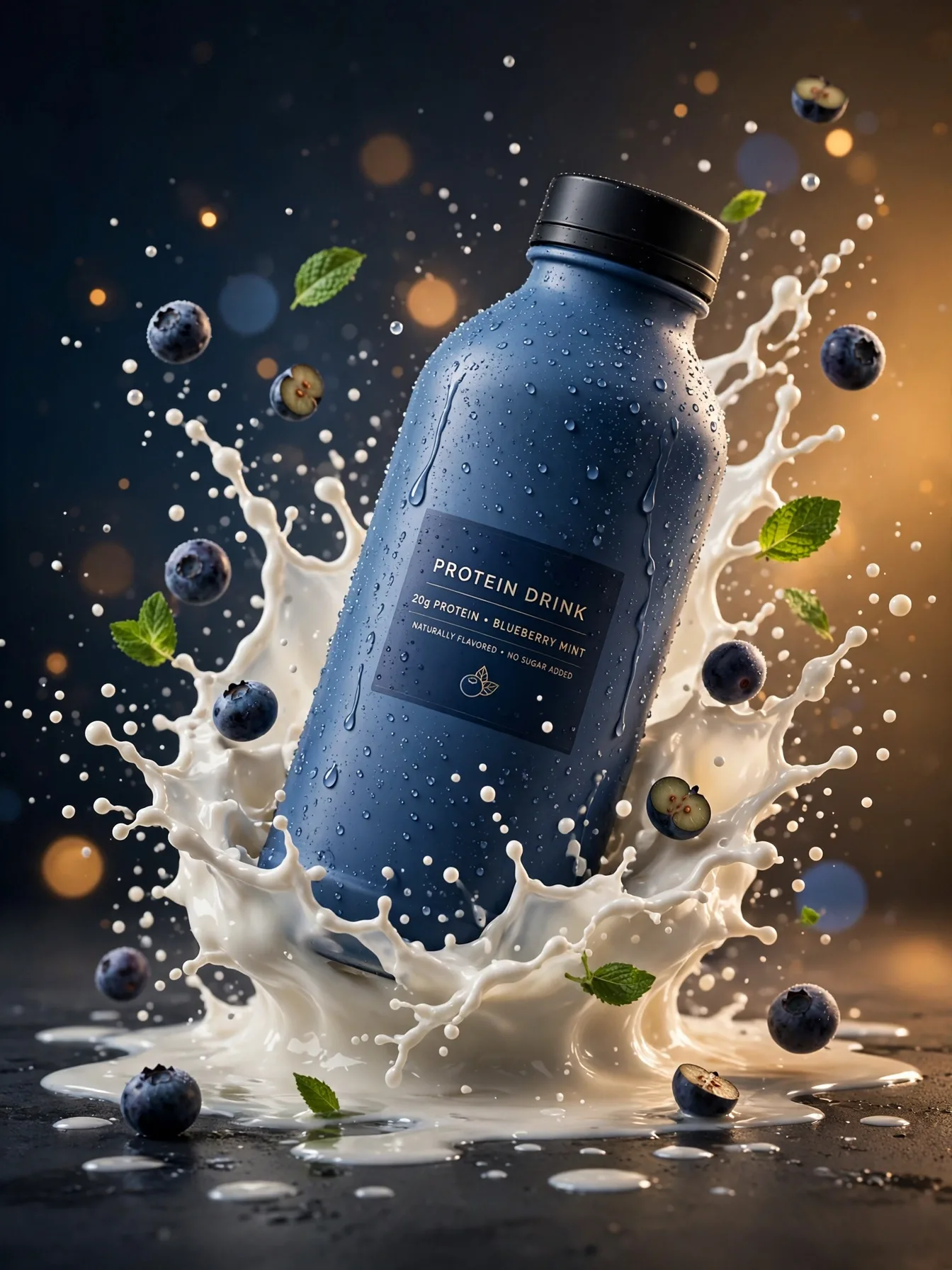 High-Speed Luxury Protein Shake Commercial Prompt