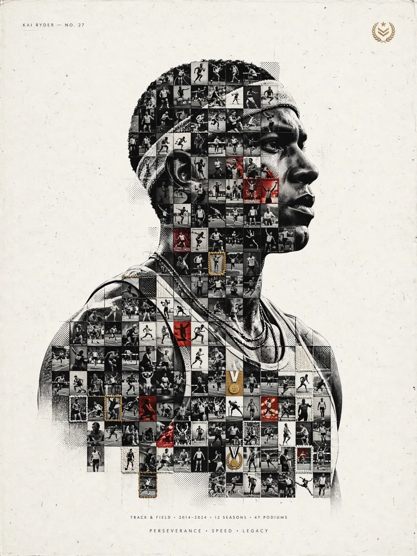 Dual-Exposure Photo-Grid Tribute Poster Prompt