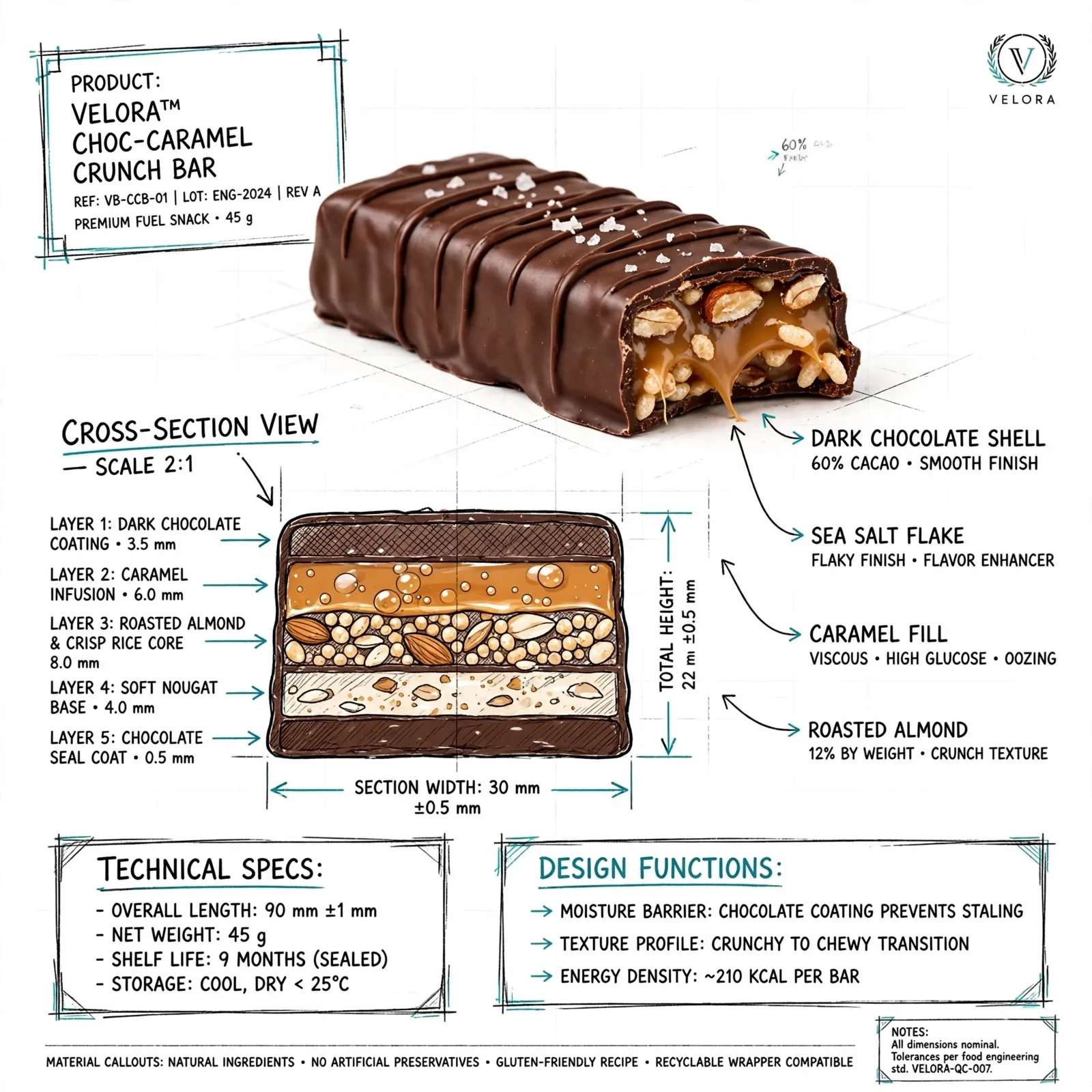 Technical Snack Infographic Blueprint Prompt