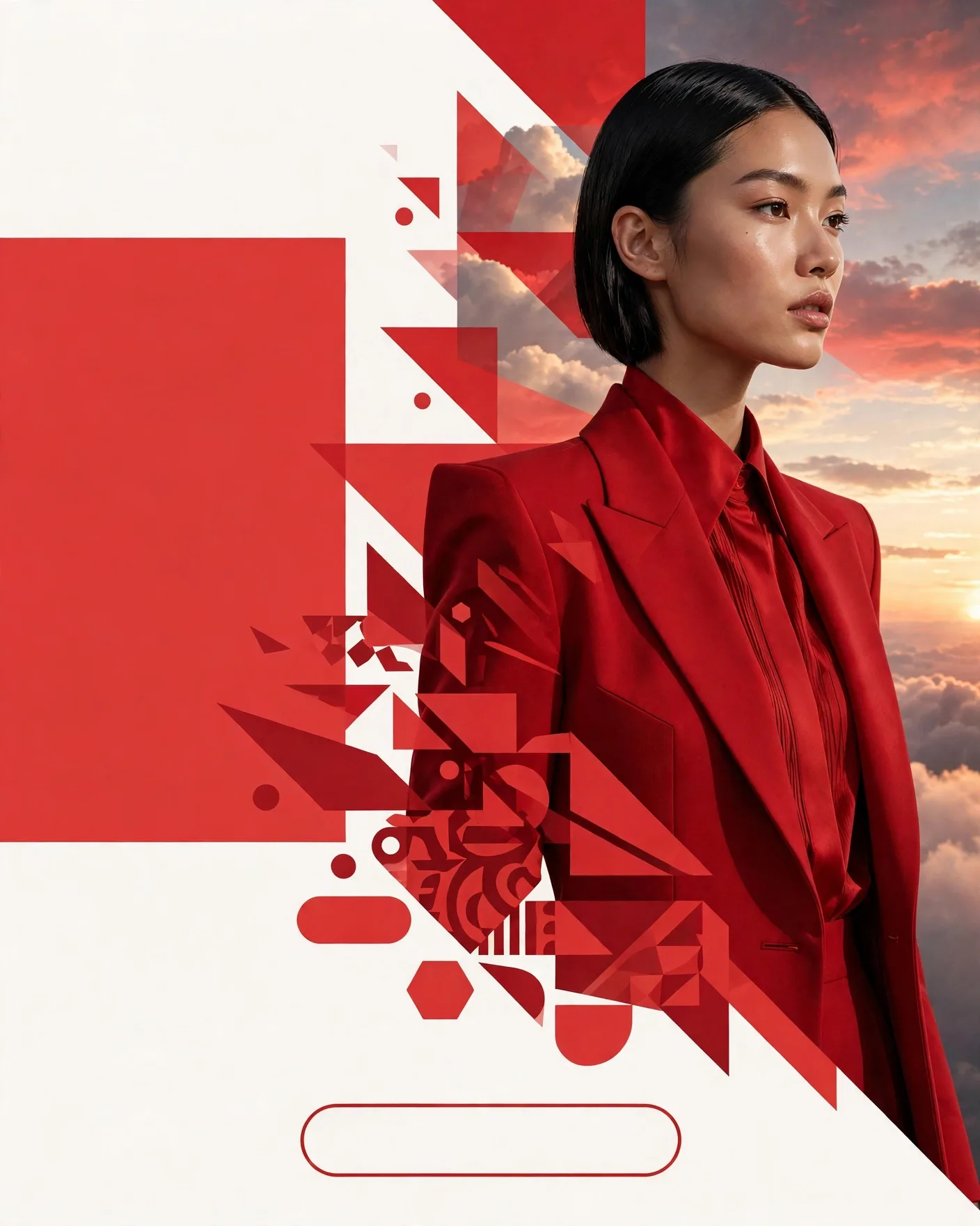 Art-Director Brand Poster Template Prompt — 2D/3D Fusion (4:5)