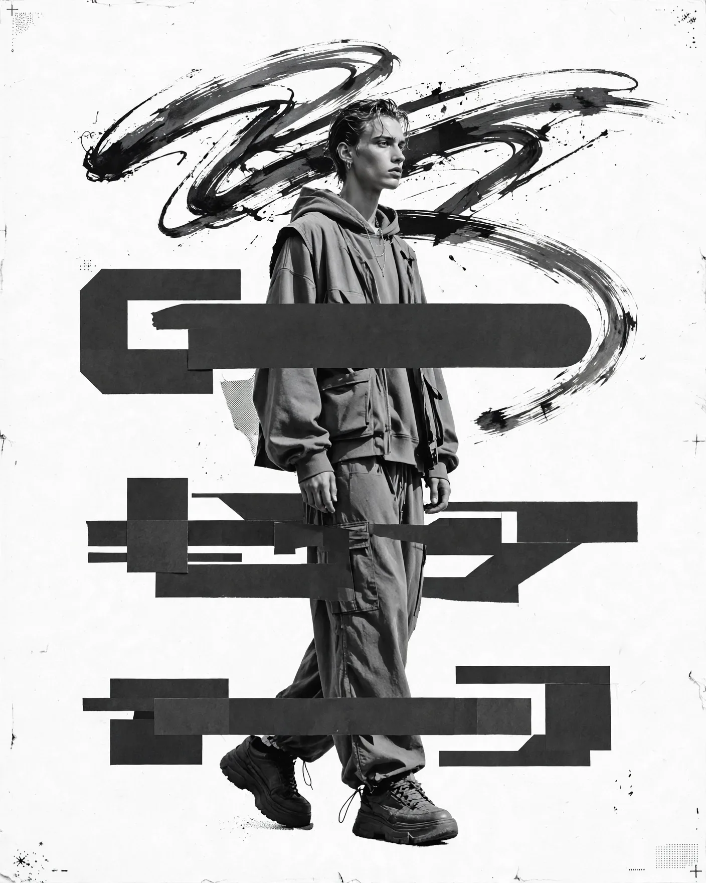 Streetwear Typography Poster Prompt