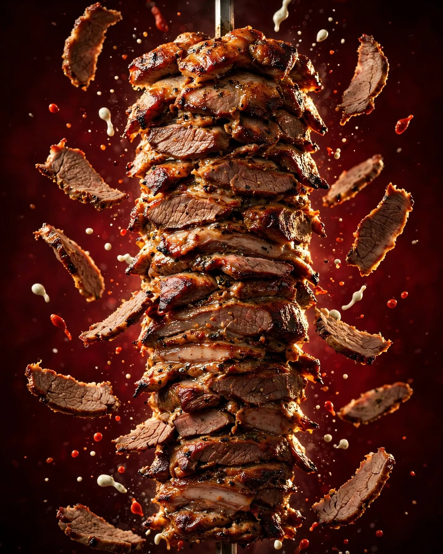 Doner Kebab Food Photography Prompt Set