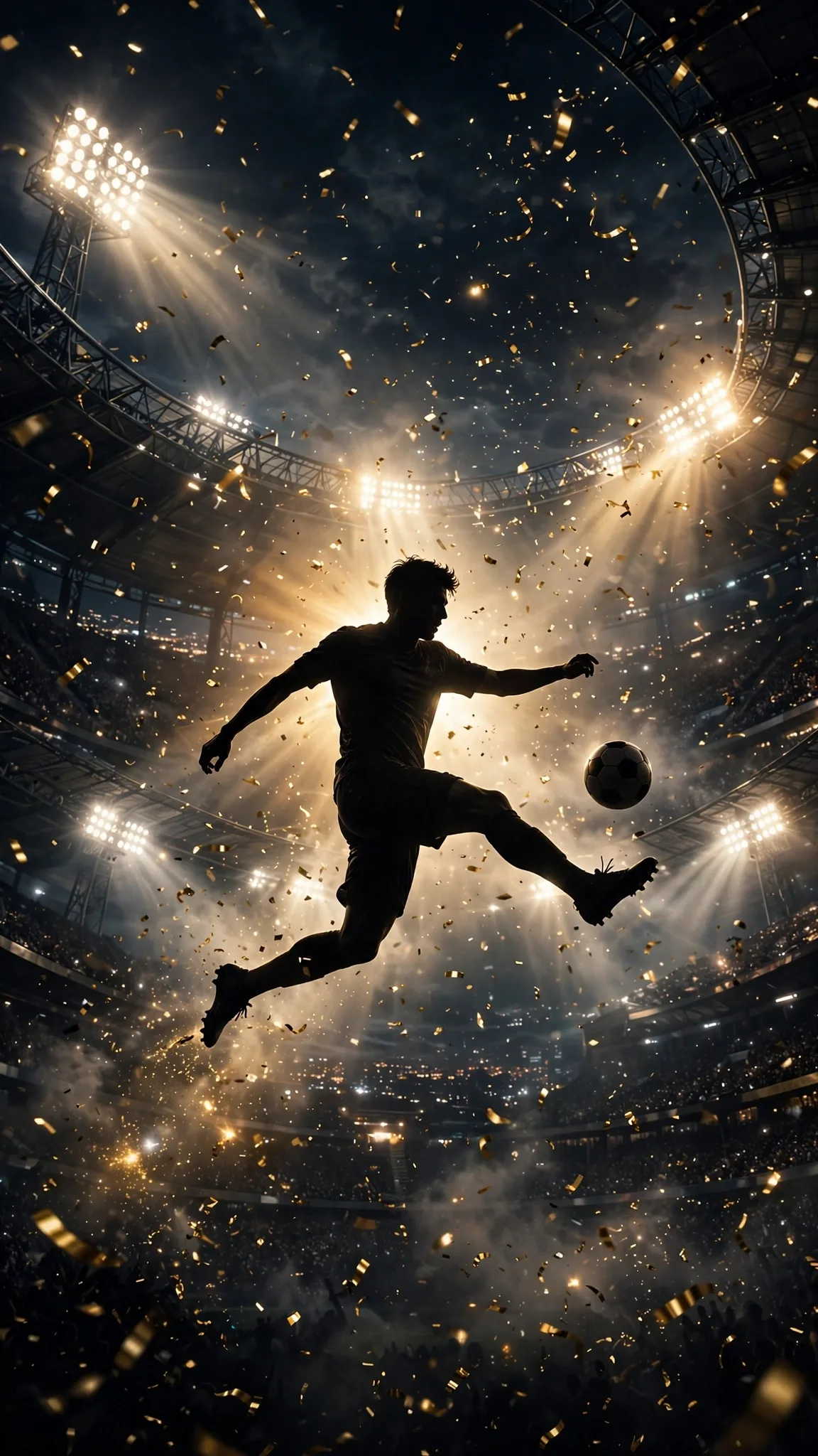Cinematic National Football Tournament Hero Poster
