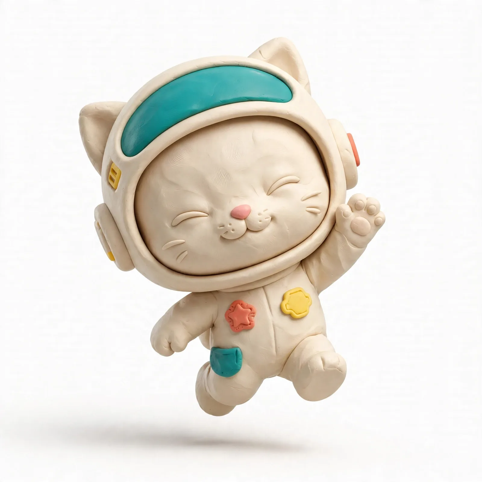 Cute 3D Clay Character Icon Prompt — Kneaded Mascot Template